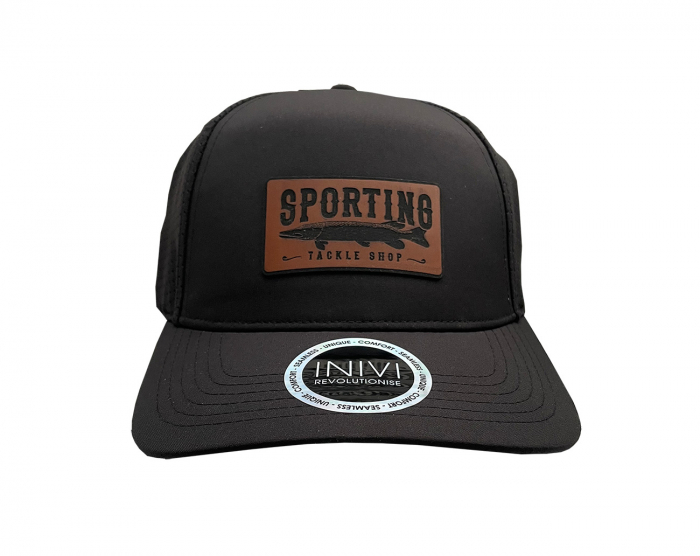 Inivi Revolutionise Black Sporting Logo i gruppen Kläder / Kepsar & Mössor hos Örebro Fiske & Outdoor AB (Sporting Black IV 164)
